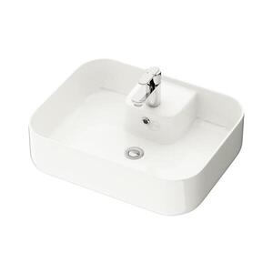 BATH DELUXE Umyvadlo na desku KRISTIANSAND 51x40cm keramika/bílá 06-050-12-11-00 obraz