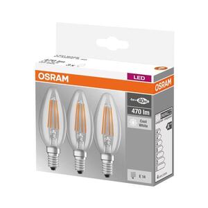 SADA 3x LED Žárovka BASE VINTAGE B40 E14/4W/230V 4000K – Osram 4058075819719 obraz