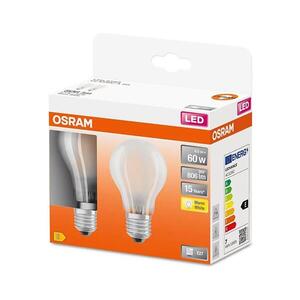 SADA 2x LED Žárovka A60 E27/6, 5W/230V 2700K - Osram 4058075132832 obraz