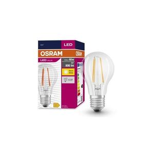 Osram LED žárovka E27 Filament CLA FIL 7W 60W teplá bílá 2700K obraz