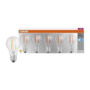 SADA 5x LED Žárovka BASE CLASSIC FILAMENT A60 E27/7W/230V 4000K - Osram 4058075466517 obraz