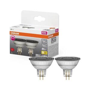 SADA 2x LED Stm reflektorová žárovka MR16 GU5, 3/5W/12V 2700K 36° CRI 90 - Osram 4099854103377 obraz