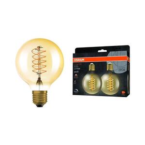 SADA 2x LED Stmívatelná žárovka VINTAGE FILAMENT E27/4, 8W/230V 2200K - Osram 4099854147876 obraz