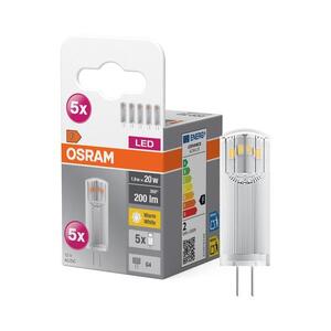 SADA 5x LED Žárovka PIN G4/1, 8W/12V 2700K - Osram 4058075758025 obraz