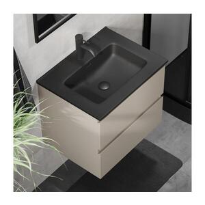 BATH DELUXE Koupelnová skříňka s umyvadlem KENWOOD 61x52x45 cm marakesh/černá BT0094+BT0126 obraz