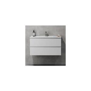 BATH DELUXE Koupelnová skříňka s umyvadlem KENWOOD 91x50x47 cm bílá BT0121+BT0128 obraz