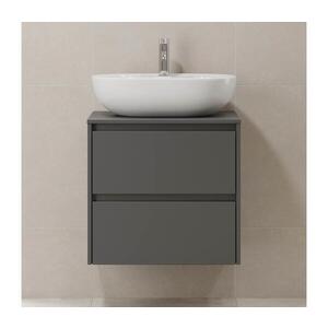 BATH DELUXE Koupelnová skříňka TRONDHEIM pro umyvadlo 60x57x46 cm antracit 03-060-67-43-00 obraz