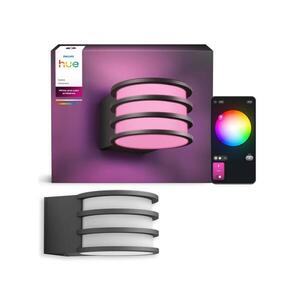 Philips - LED RGB Stmív. venkovní nástěnná lampa Hue LUCCA 1xE27/8, 1W/230V IP44 8721103118639 obraz
