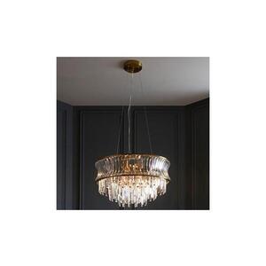Endon 107785 - Lustr na lanku 9xE14/6W/230V zlatá 107785 obraz