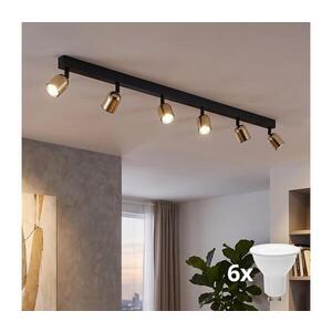 LED Bodové svítidlo TOP 6xGU10/10W/230V černá/zlatá 6034 obraz