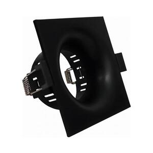 Rámeček pro podhledové svítidlo GU10 8, 6x8, 6 cm černá SR004 obraz