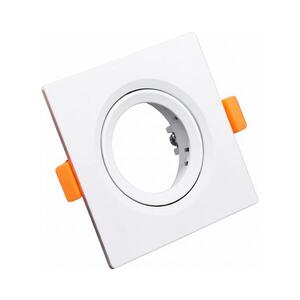Rámeček pro podhledové svítidlo GU10 9x9 cm bílá SR007 obraz