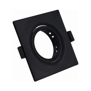 Rámeček pro podhledové svítidlo GU10 9x9 cm černá SR008 obraz