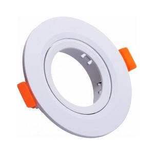 Rámeček pro podhledové svítidlo GU10 pr. 9 cm bílá SR005 obraz