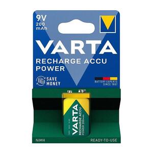 Varta 56722101401 - 1 ks Nabíjecí baterie ACCU Ni-MH/200mAh/9V 56722101401 obraz