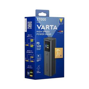 Varta 57984101111 -Power Bank s LED displejem Power Delivery 27000 mAh/140W/3, 7V 57984101111 obraz