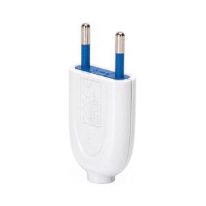 B.V. - Vidlice plastová 2P 10A/250V bílá 8433325183141 obraz