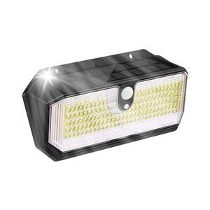 Viking Technology Viking-LED Solární nástěnné svítidlo se senzorem LED/2W/3, 7V IP65 6000K 2200 mAh S282 obraz