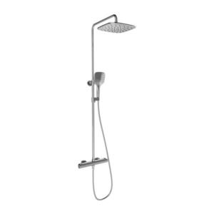 Ravak X070442 - Sprchová sada s termostatickou baterií FLAT lesklý chrom X070442 obraz