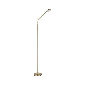 Globo 58504SM - LED Stmív dotyková stojací lampa SILVIO LED/6, 5W/230V mosaz 58504SM obraz