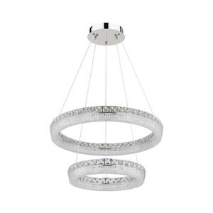 Globo 67387-60 - LED Stmívatelný lustr na lanku LAUREL LED/60W/230V čirá+DO 67387-60 obraz