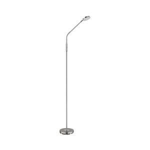 Globo 58504SN - LED Stm dotyková stojací lampa SILVIO LED/6, 5W/230V matný chrom 58504SN obraz