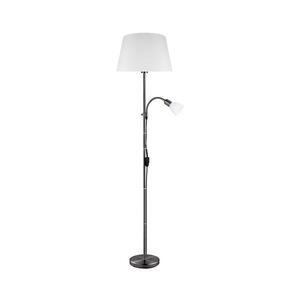 Eglo 31178 - Stojací lampa ALMACEN 1xE27/60W/230V + 1xE14/25W černá/bílá 31178 obraz