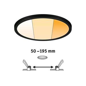Paulmann 93102 - LED/16W IP44 Podhledové svítidlo AREO 230V pr. 23 cm černá 93102 obraz