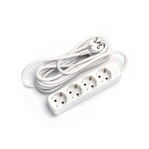 B.V. - Prodlužovací kabel 4Z Typ F 1, 5m bílá SCHUKO B20103HJG obraz