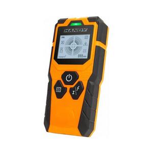 Digitální multifunkční detektor 9V 1x6LR61 IP54 oranžová 10040 obraz