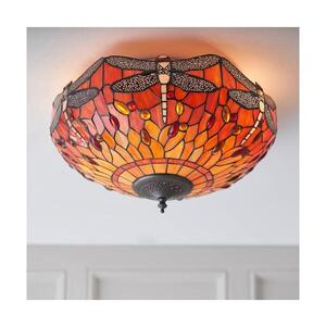 Endon 70721 - Stropní svítidlo Tiffany DRAGONFLY 2xE27/60W/230V pr. 41 cm 70721 obraz