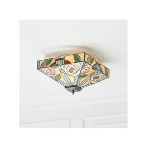 Endon 70699 - Stropní svítidlo Tiffany WILLOW 2xE27/60W/230V 35x35 cm 70699 obraz