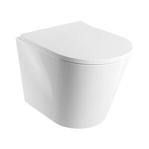 OMNIRES TAMPAMWBP - Závěsné WC s prkénkem SoftClose TAMPA keramika/lesklá bílá TAMPAMWBP obraz
