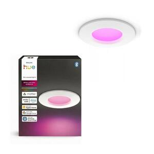 Philips -LED RGBW Stmívat. koup. podhledové svítidlo Hue SLIM LED/8, 3W/230V IP44 8721103109118 obraz