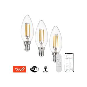 NEO 07807CDO - SADA 3x LED CCT Stmívatelná žárovka E14/4W/230V Wi-Fi+DO 07807CDO obraz