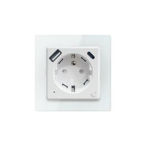 NEO 07553L - Chytrá zásuvka E 16A/230V + 1xUSB-A+1xUSB C PD 20W 07553L obraz