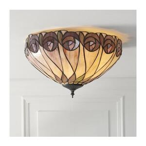 Endon 112188 - Stropní svítidlo Tiffany HUTCHINSON 2xE27/60W/230V pr. 40 cm 112188 obraz