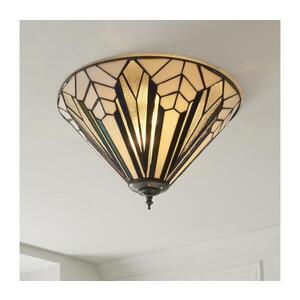 Endon 112191 - Stropní svítidlo Tiffany ASTORIA 2xE27/60W/230V pr. 40 cm 112191 obraz