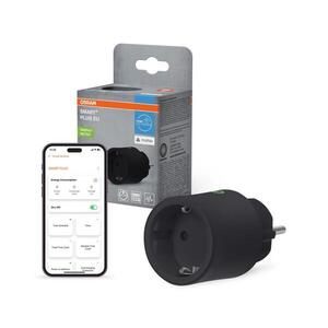 Osram - Chytrá zásuvka SMART+ MATTER SCHUKO 2300W/230V/10A Wi-Fi černá 4099854419225 obraz