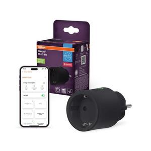 Osram - Chytrá zásuvka SMART+ SCHUKO 2300W/230V/10A černá 4099854419287 obraz