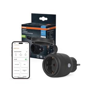 Osram - Chytrá venkovní zásuvka SMART+ MATTER SCHUKO 3680W/230V/16A IP44 Wi-Fi 4099854419249 obraz