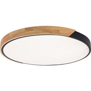 Rabalux 71418 - LED Stropní sv MAPLE2 42W/230V 3000/4000/6500K černá/dub pr.61cm 71418 obraz