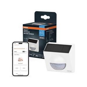 Osram - Venkovní solární senzor pohybu SMART+ 3, 7V bílá IP65 Wi-Fi 800 mAh 4099854419102 obraz