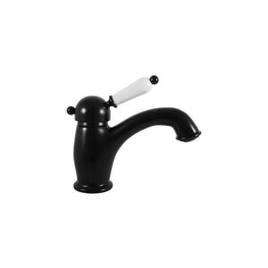 RAV Slezák L526.0CMAT - Umyvadlová baterie LABE RETRO 15, 3 cm matná černá L526.0CMAT obraz