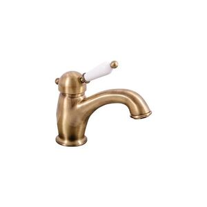 RAV Slezák L526.0SM - Umyvadlová baterie LABE RETRO 15, 3 cm stará mosaz L526.0SM obraz
