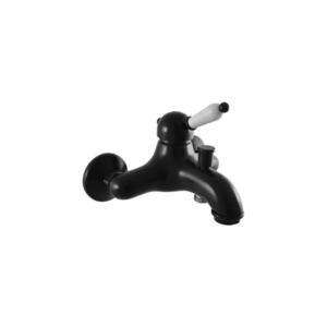 RAV Slezák L554.5CMAT - Vanová baterie LABE RETRO 13, 7 cm matná černá L554.5CMAT obraz