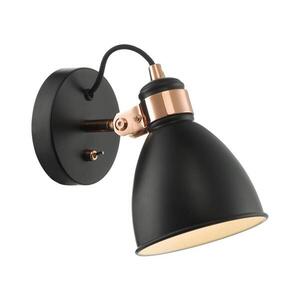 Där Lighting Där Lighting FRE0722 - Nástěnné bodové svítidlo FREDERICK 1xE14/40W/230V černá FRE0722 obraz