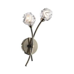 Där Lighting Där Lighting SEA0975 - Nástěnné svítidlo SEATTLE 2xG9/40W/230V mosaz SEA0975 obraz