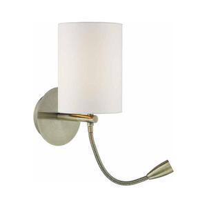 Där Lighting Där Lighting FET0775 - LED Nástěnná lampa FETA 1xE27/60W/230V + LED/1W mosaz FET0775 obraz