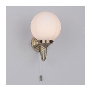 Där Lighting Där Lighting BAR0775 - Koupel. nástěnná lampa BARCLAY 1xE14/40W/230V IP44 mosaz BAR0775 obraz
